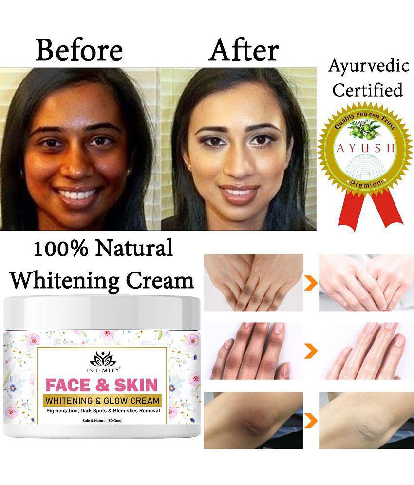 Intimify Face Whitening Cream, Skin Cream, Skin Brightening Cream Hand Cream 50 g