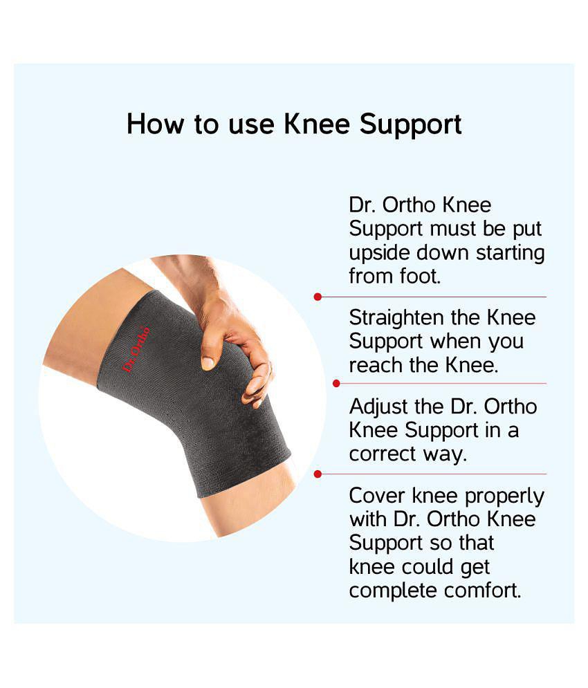 Dr Ortho Knee Support - 1 Pair Large