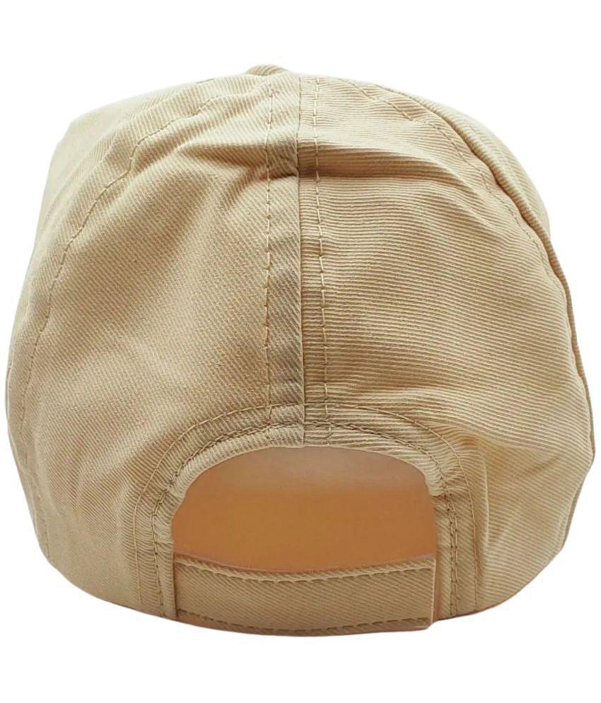 Top Men Zacharias Girl's Kids Cotton Beret Golf Cap kc-25 (Beige_1-4 Years) (Pack of 1) - None 2