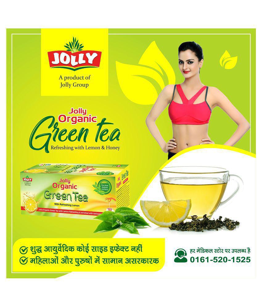 Jolly Herbal organic Green Tea Powder 5 gm Pack Of 5