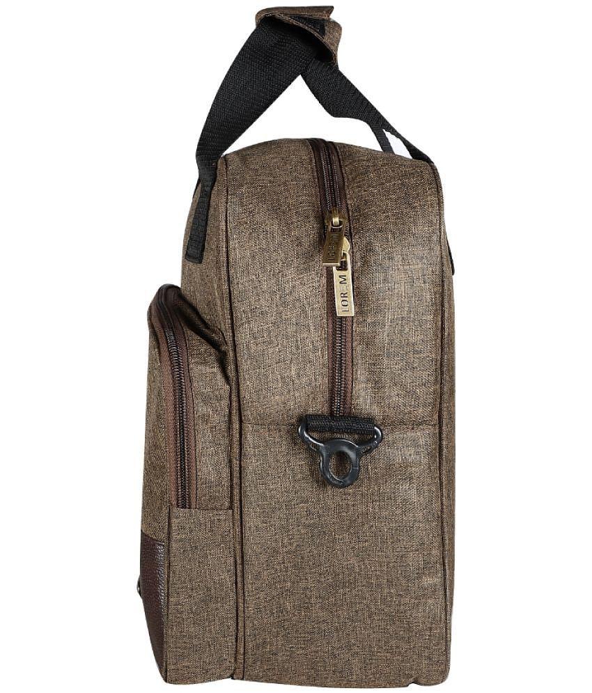 Affordable Men Lorem Khaki Lunch Bags ( 1 Pc ) - Khaki 2025 at ShopCircuit | ONDC