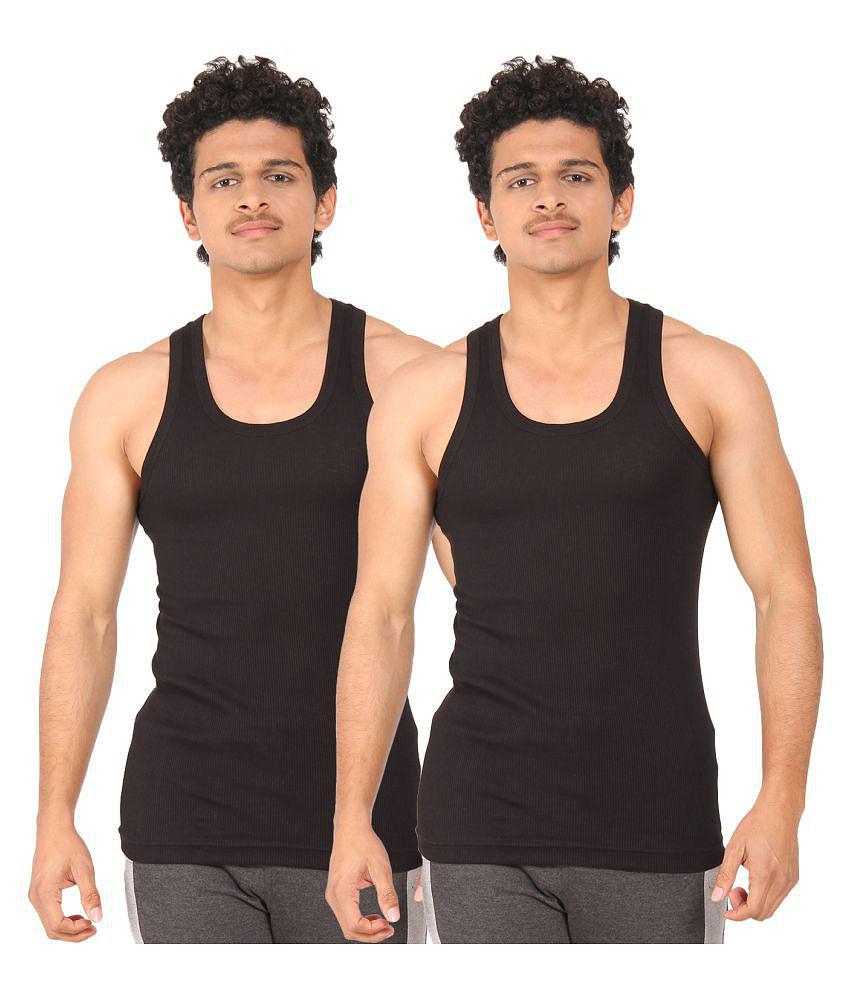 TT Multi Sleeveless Vests Pack of 2 - 100