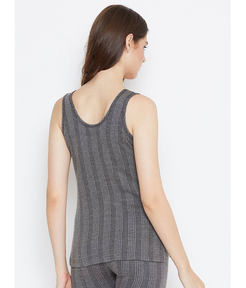 Elegant Women Zimfit Cotton Blend Thermal Tops - Grey Pack of 1 - None 2025 at ShopCircuit | OND