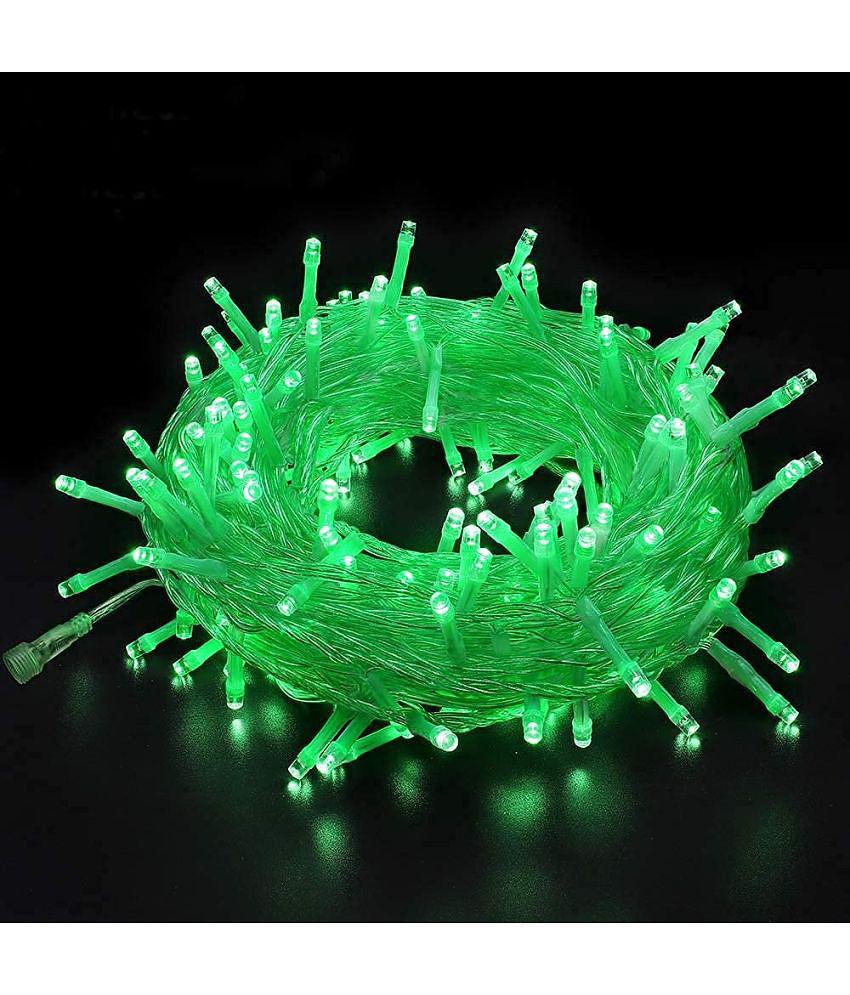 DAYBETTER - Green 15Mtr String Light ( Pack of 1 ) - Green