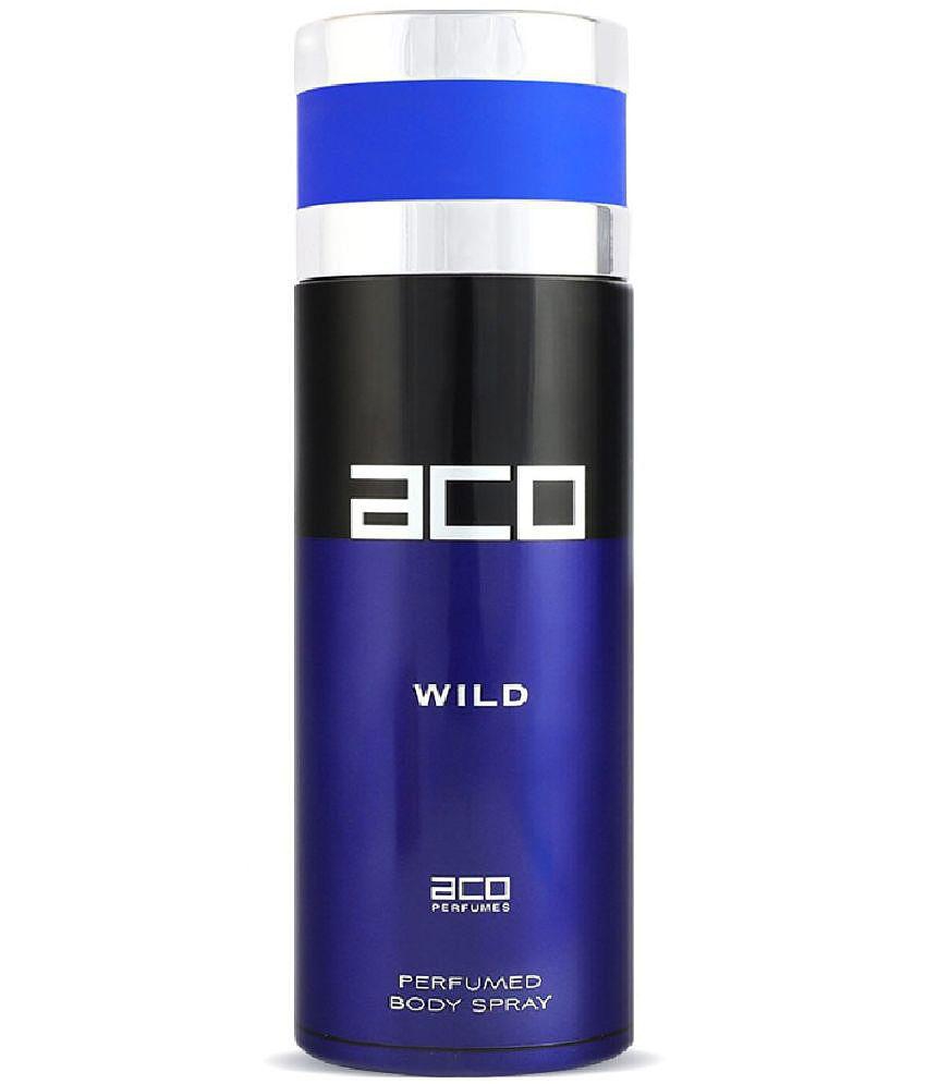 aco perfumes - WILD Perfumed Body Spray 200ml Perfume Body Spray for Men 100 ml ( Pack of 1 )