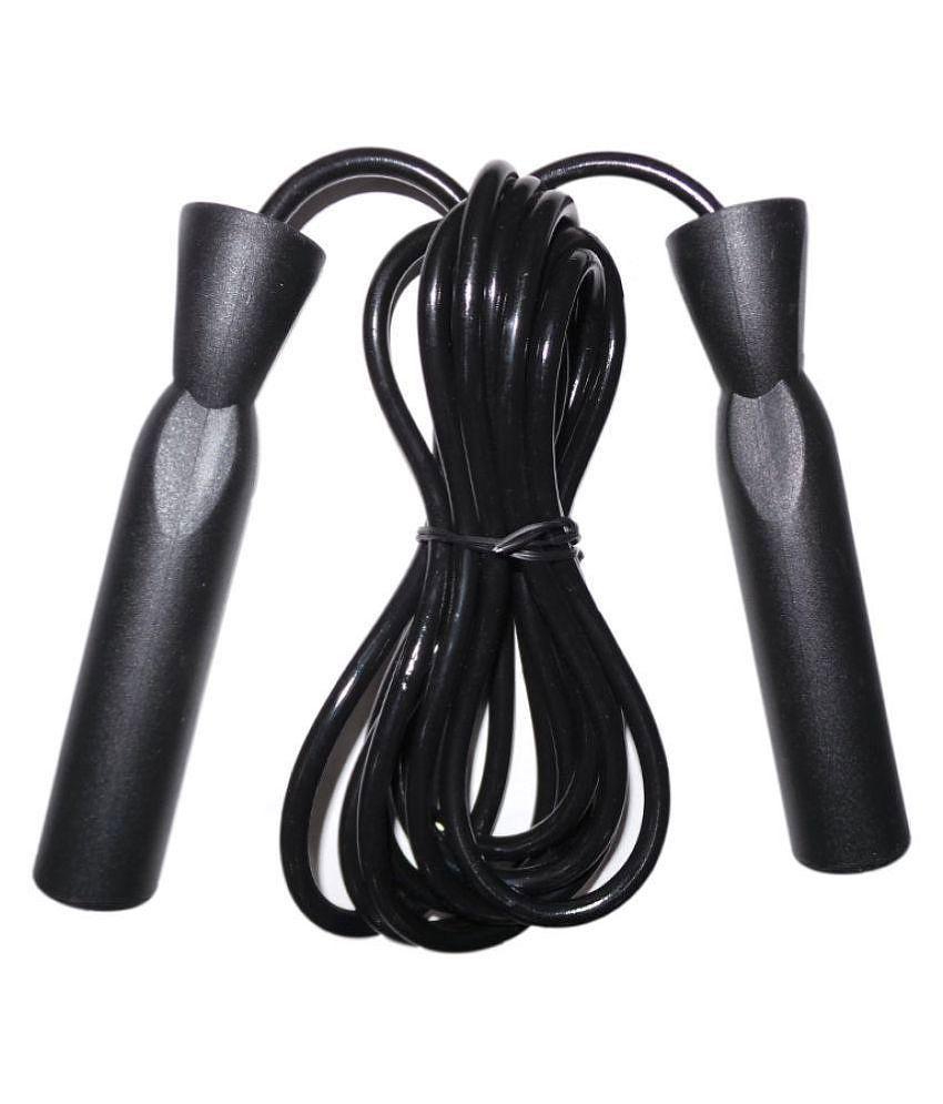 HRS Black Skipping Rope - L