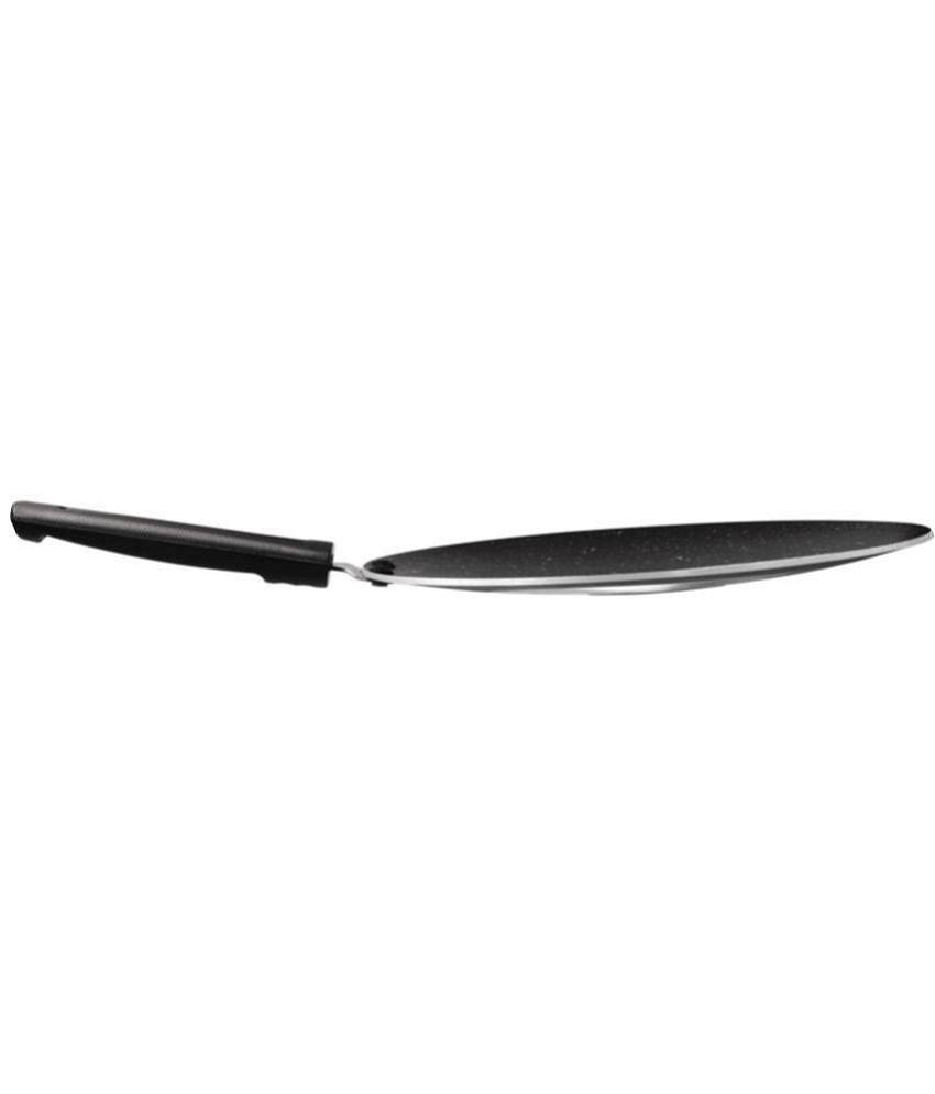 Milton Pro Cook Granito Induction Non-Stick Concave Tawa, 28 cm, Black