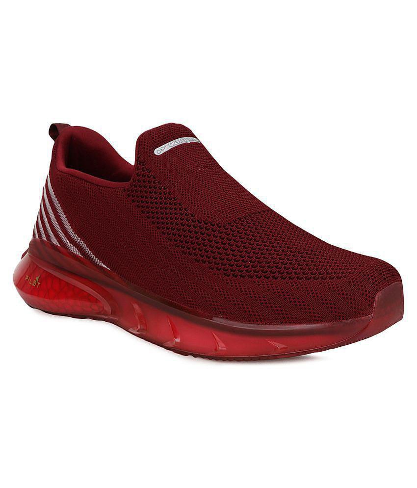 Campus PILOT PRO Maroon  Men's Sports Running Shoes - 9