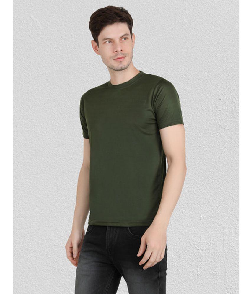 Sophisticated Men Ben Toi - Olive Polyester Regular Fit Mens T-Shirt ( Pack of 4 ) - None 2025 a