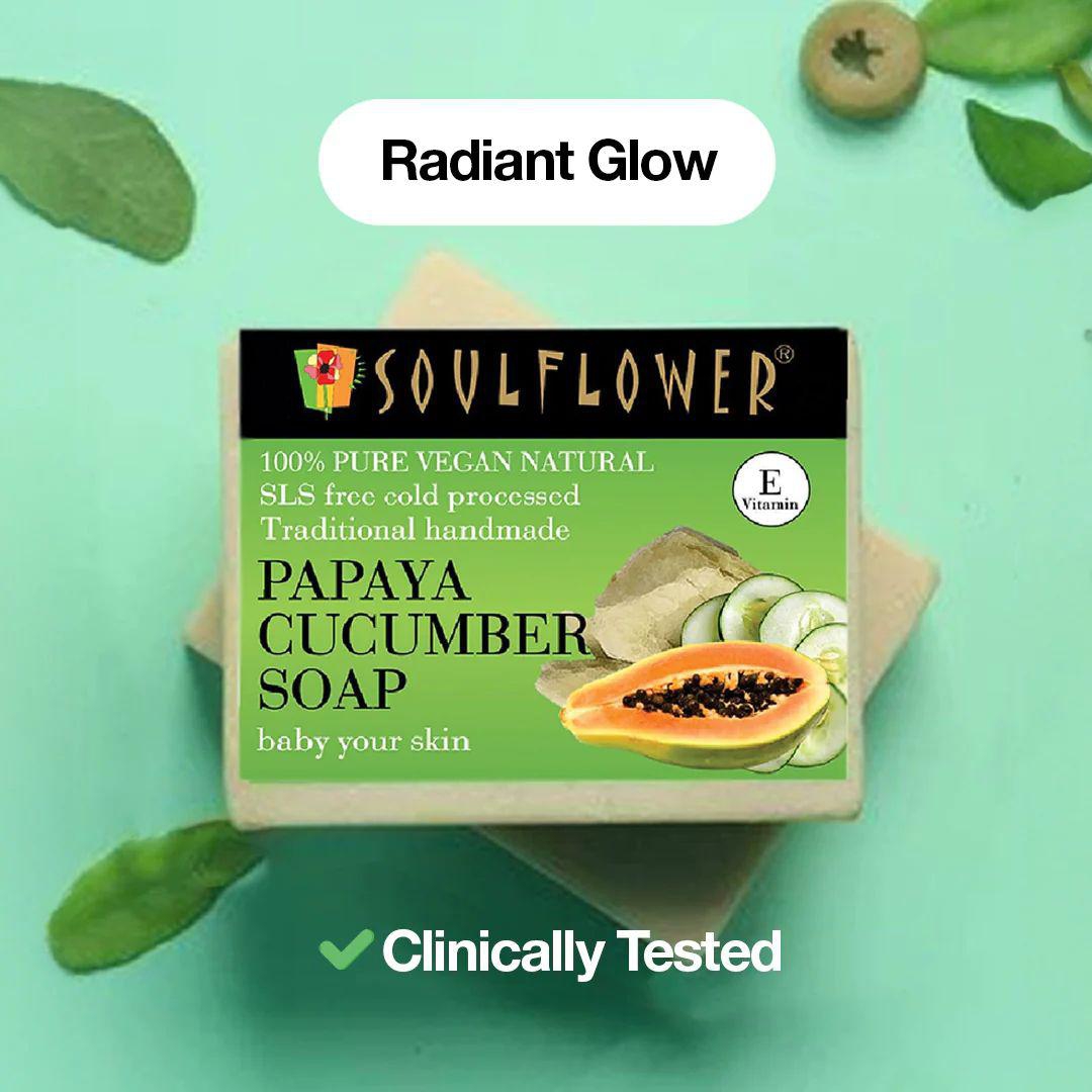 Acne Control Papaya Cucumber Soap