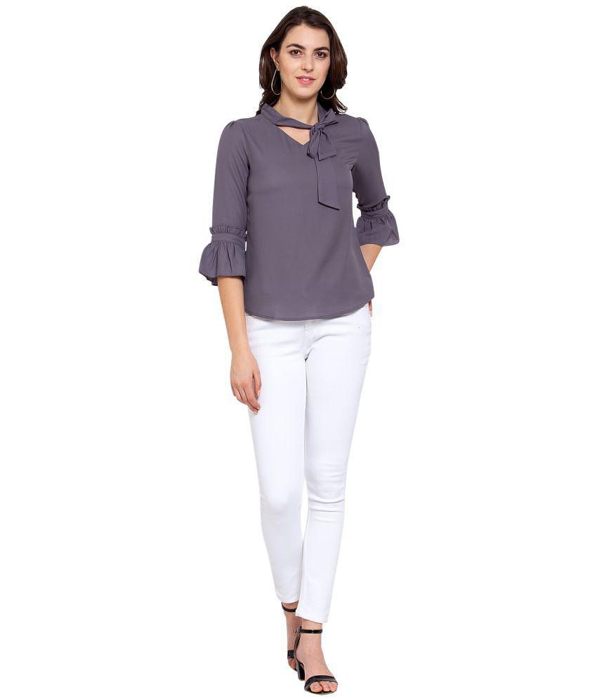 Latest Men Style Quotient Polyester Regular Tops - Grey Single - S 2025 at ShopCircuit | ONDC