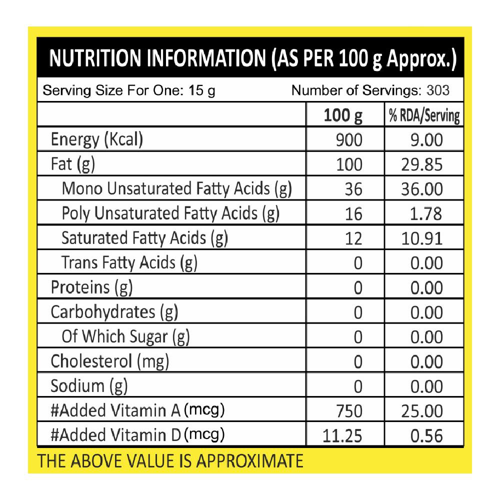 OREAL YELLOW MUSTARD OIL 5 LTR