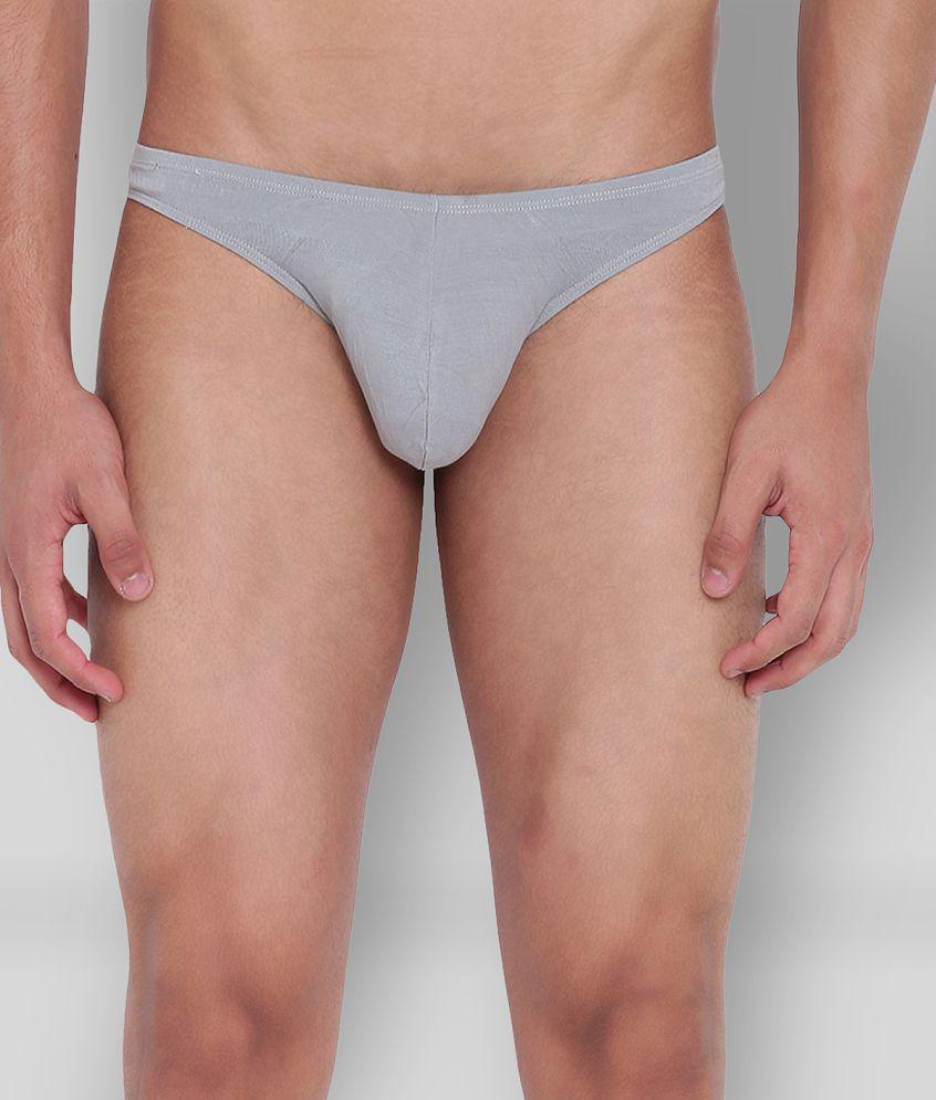 Top Men La Intimo - Grey Melange Modal Mens Thongs ( Pack of 1 ) - XXL 2025 at ShopCircuit | OND