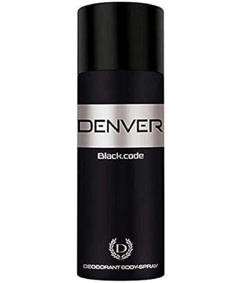 Denver Black Code Deodorant Spray for Men 150 ml ( Pack of 1 )