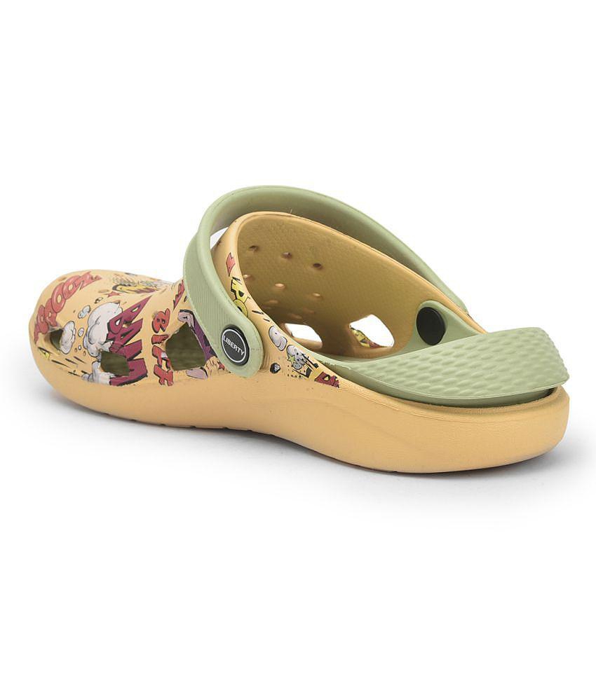 Top Men Liberty - Orange Boys Clogs ( 1 Pair ) - None 2025 at ShopCircuit | ONDC