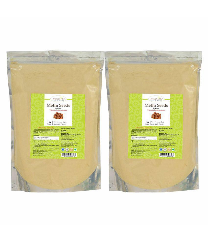 Ayurvedic Life Methi Powder 1 kg Pack of 2