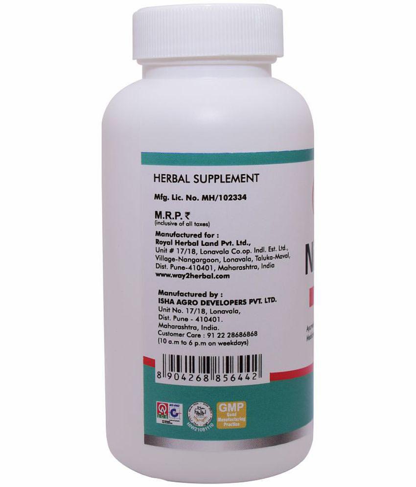 Way2Herbal Nirgundi Tablet 120 no.s Pack Of 1