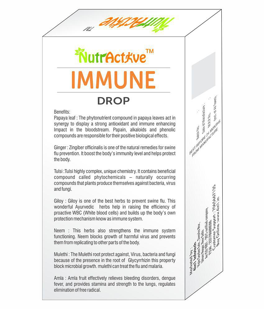 NutrActive Immune Drop  60 ml Vitamins Syrup