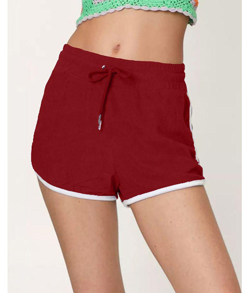 Latest Men Addyvero Cotton Lycra Baggie - Maroon Single - None 2025 at ShopCircuit | ONDC
