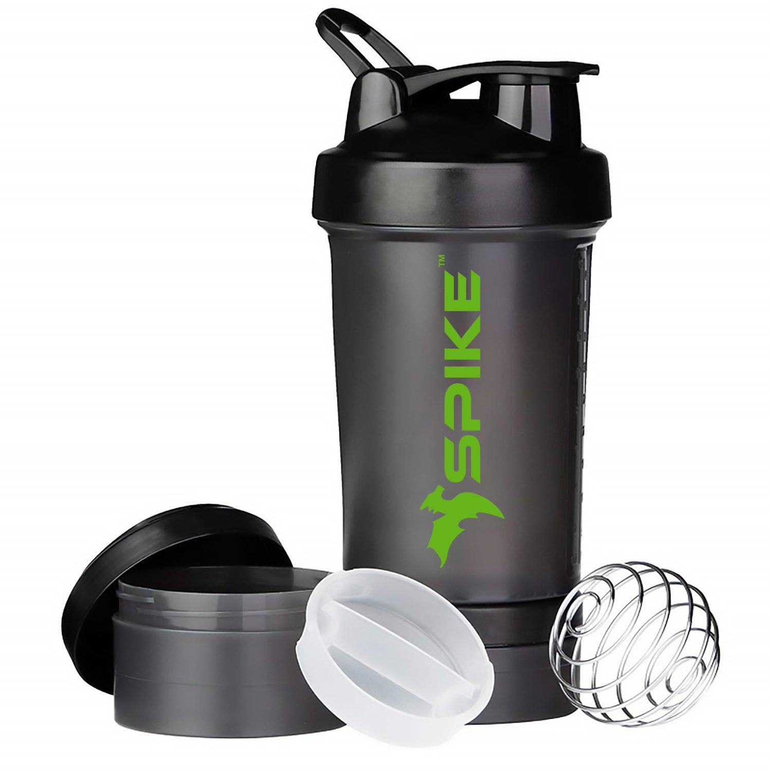 Spike Pro Protein Shaker Black