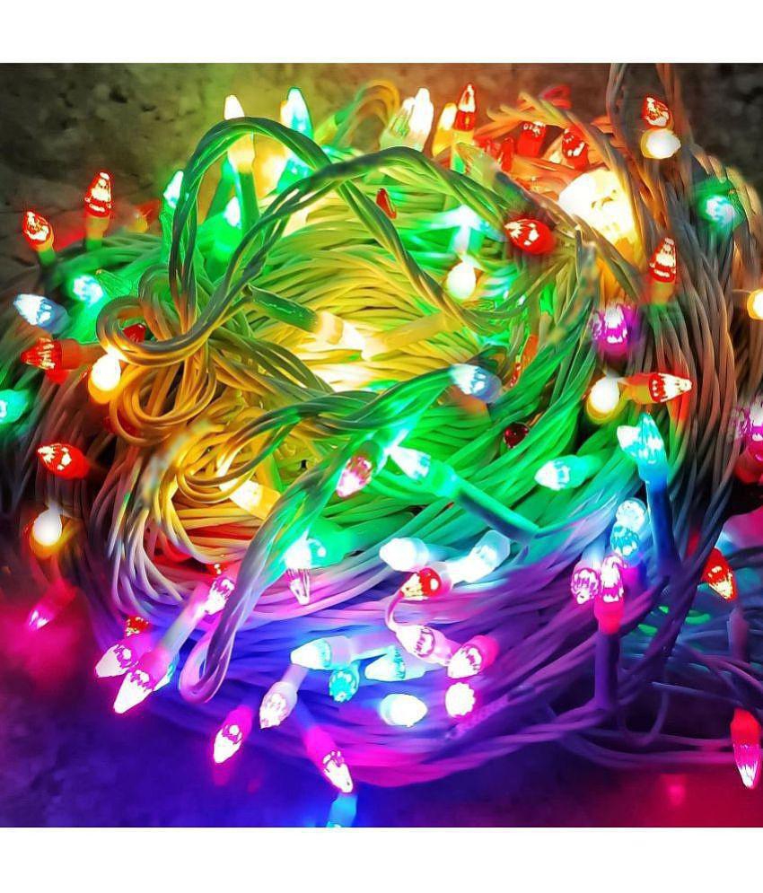 MIRADH - Multicolor 20M String Light ( Pack of 1 ) - Multicolor