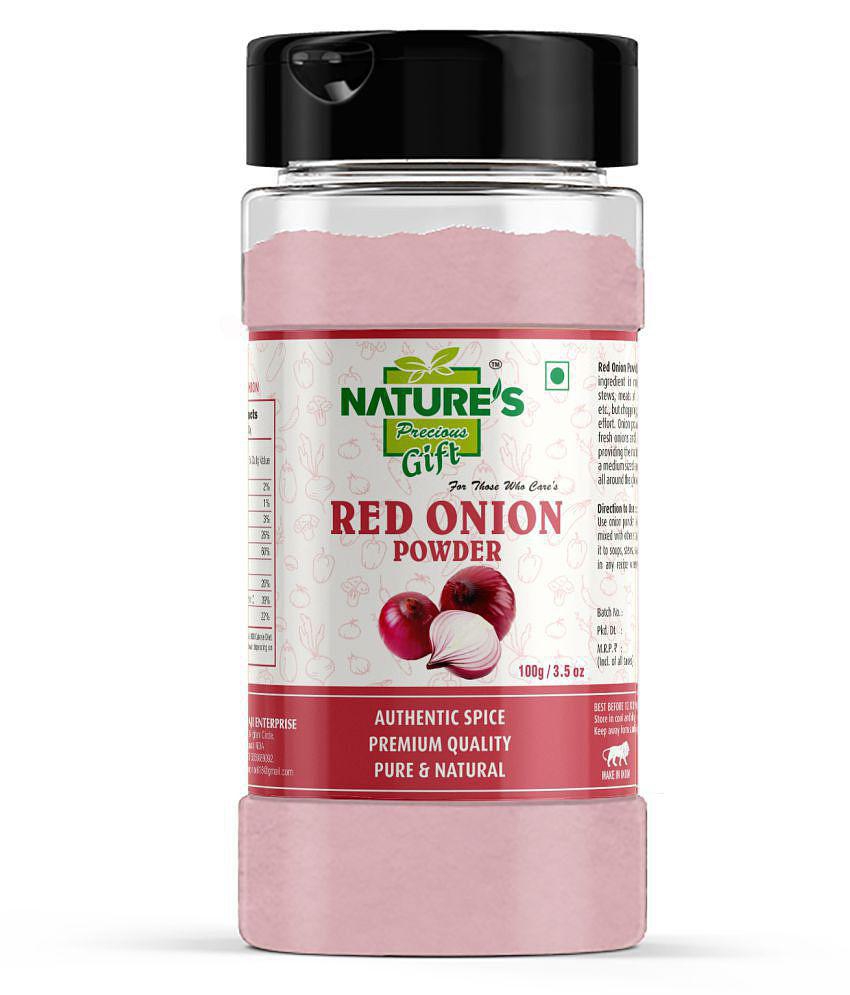 Natures Gift - 100 gm Red Onion Powder (Pack of 1)