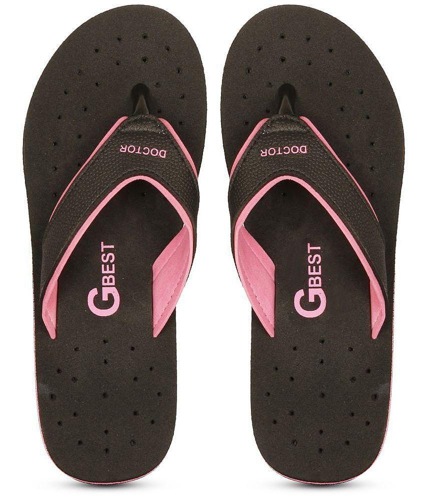 GBest - Brown Women's Thong Flip Flop - None