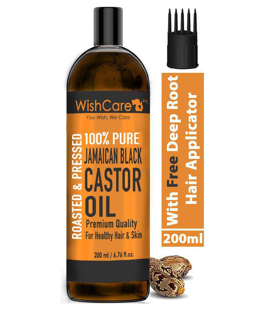 WishCare - Castor Oil Essential Oil 400 mL (Pack of 2)