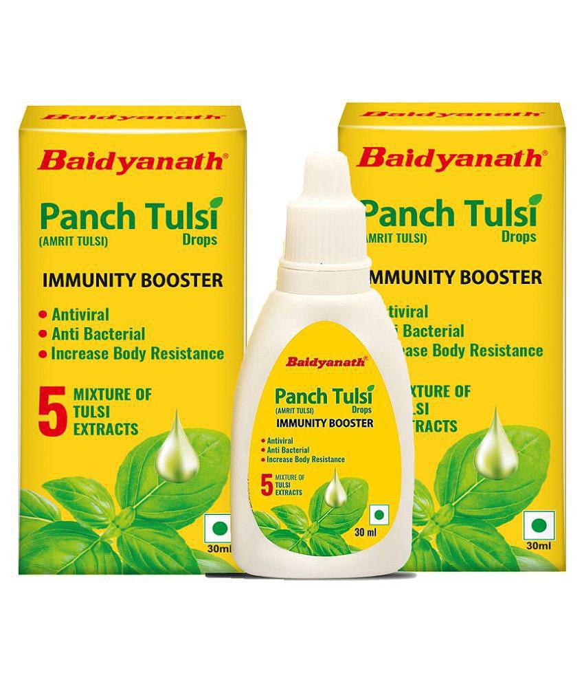 Baidyanath Panch Tulsi Drops- 30 Ml Each (Pack Of 2)