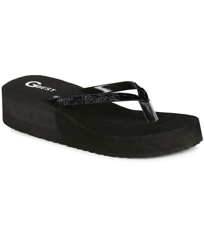 GBest - Black Women's Daily Slipper - None