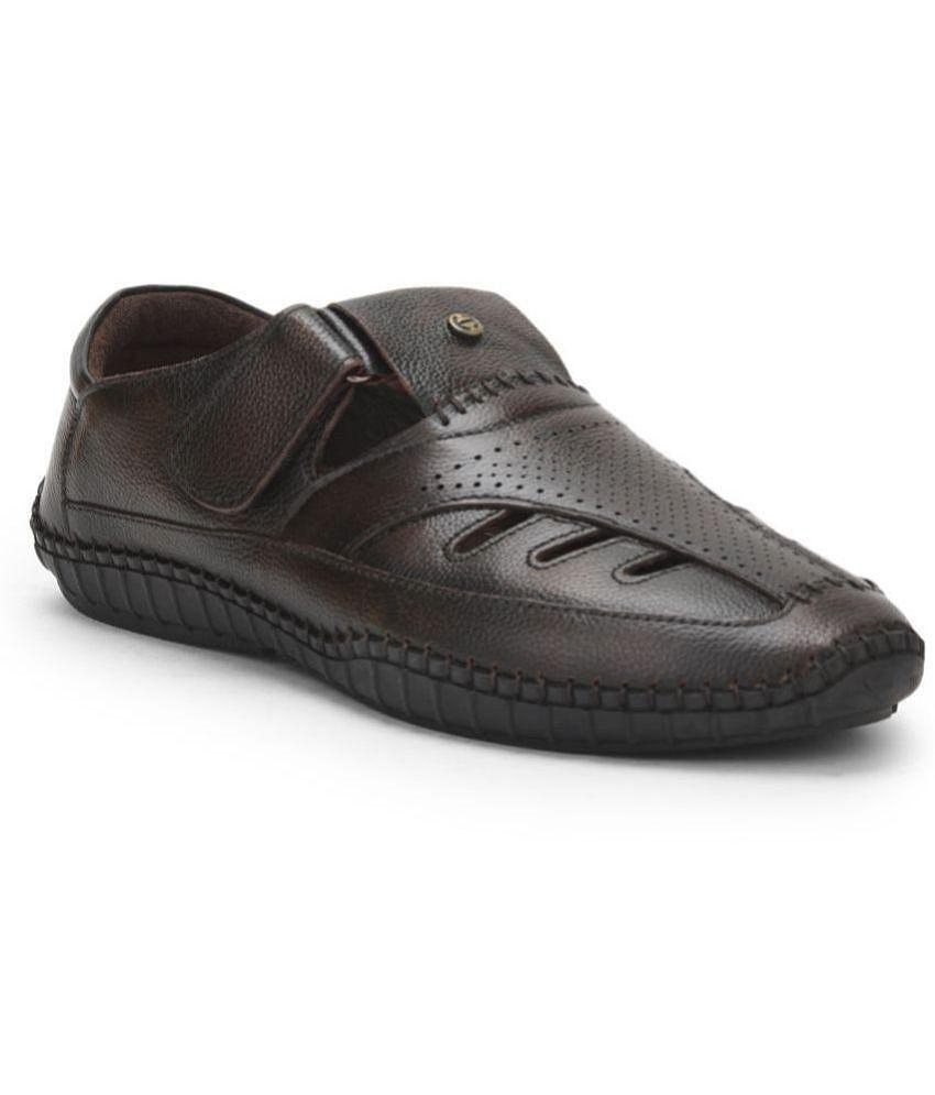 Exclusive Men Liberty - Brown Mens Sandals - None 2025 at ShopCircuit | ONDC
