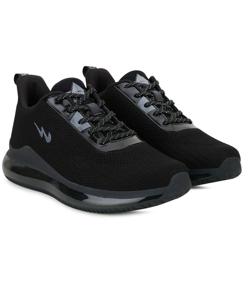 Campus ARTEMIS Black Running Shoes - 9, Black