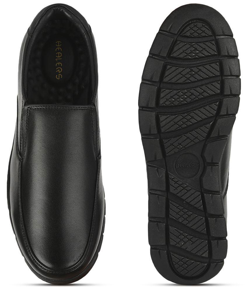 Premium Men Liberty - Black Mens Slip On Formal Shoes - None 2025 at ShopCircuit | ONDC