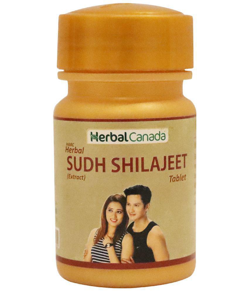 Herbal Canada Shudh Shilajeet - (100 Tab)