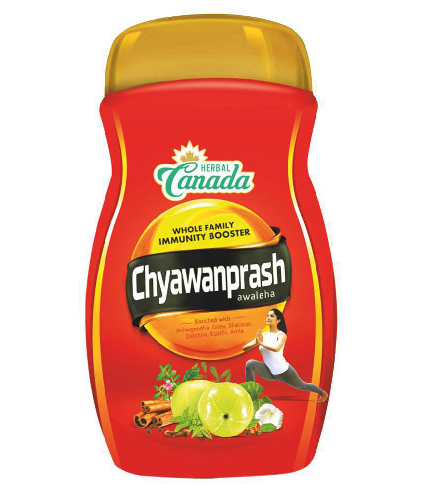 Herbal Canada Chayawanprash Enriched with Amla,Giloy Paste 1000 gm