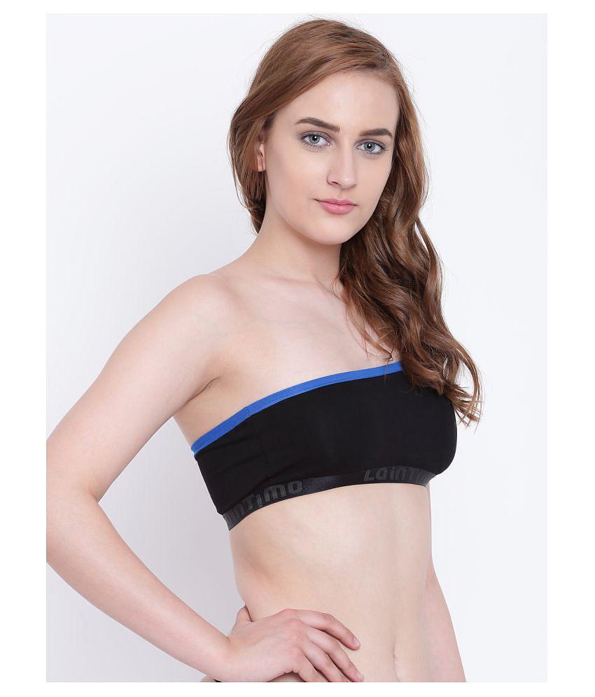 Trendy Men La Intimo Cotton Lycra Air Bra - Black - 34B 2025 at ShopCircuit | ONDC