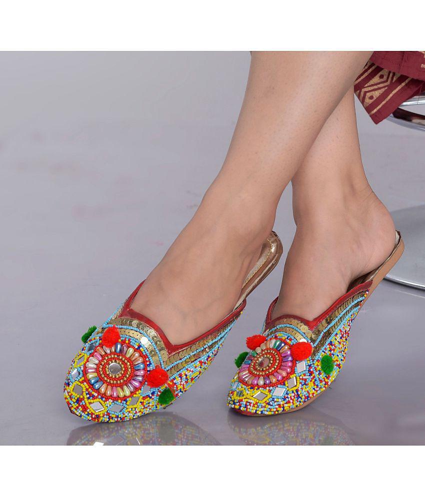 Anjaneya Creations - Multi Color Womens Mules - None