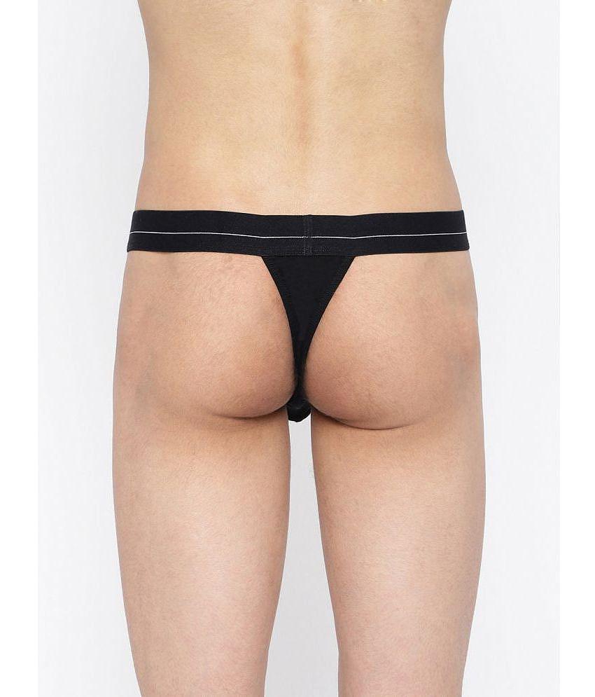 Sophisticated Men La Intimo Multicolor Cotton Mens Thongs ( Pack of 3 ) - None 2025 at ShopCircu