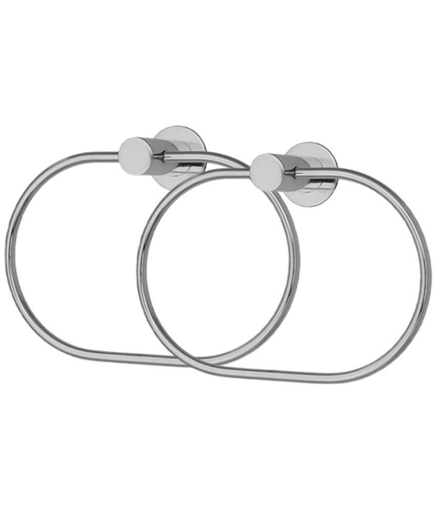 DAYAKU Set of 2 Stainless Steel Rings