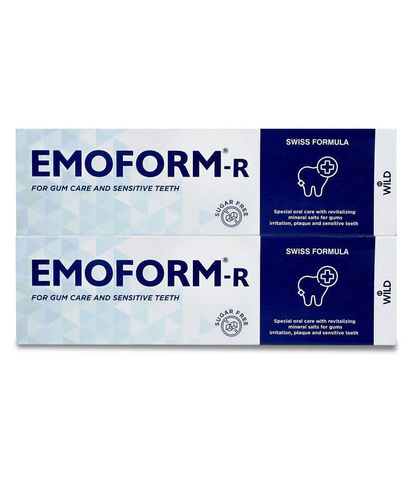 EMOFORM R - Toothpaste 100 gm Pack of 2