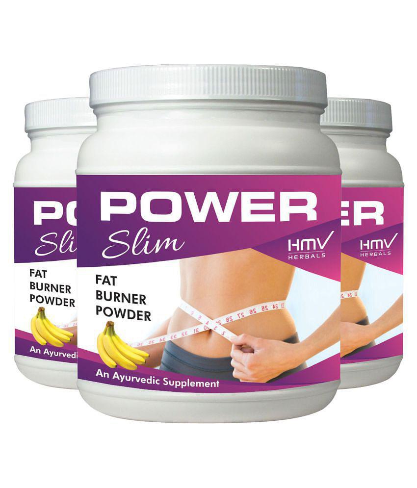 HMV Herbals Power Slim Weight Loss Herbal Banana Powder 300 gm Pack of 3