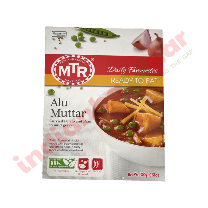 MTR Ready To Eat  Alu Muttar 300 G Carton