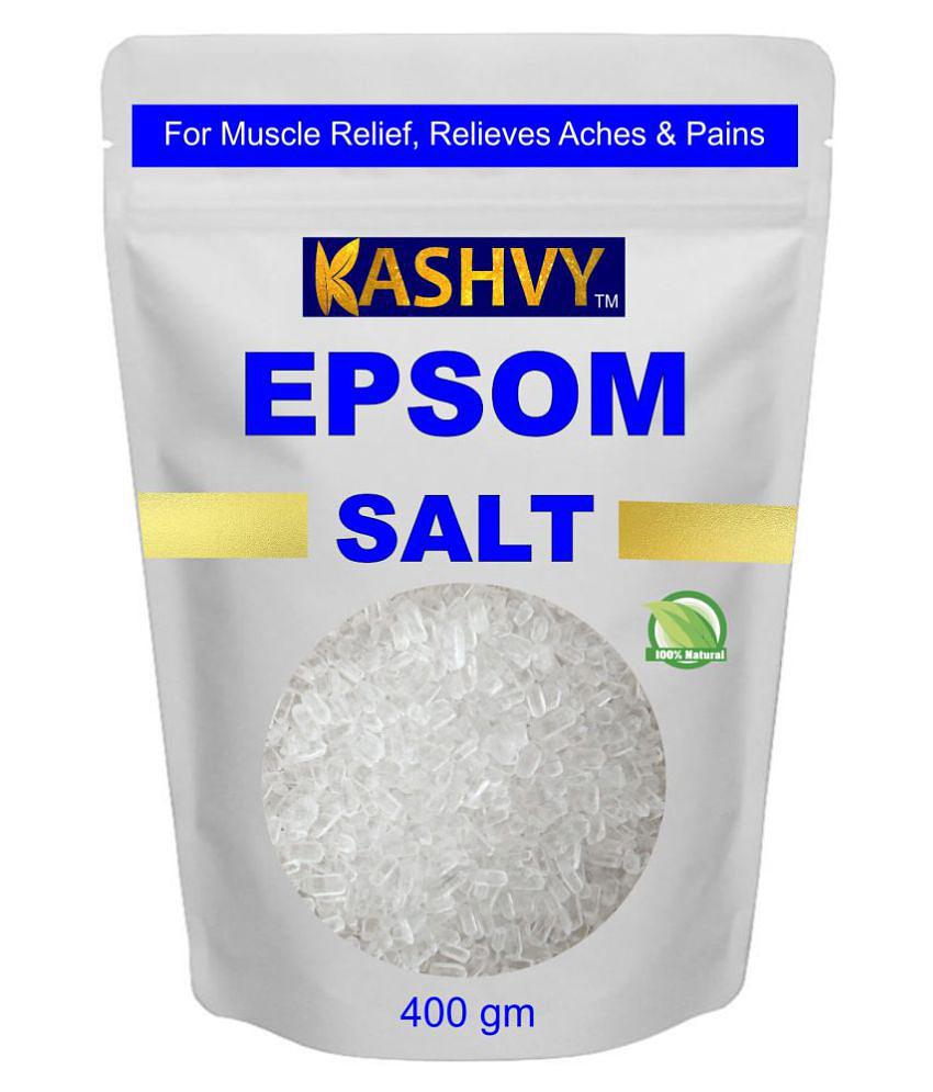 Kashvy Epsom Salt Fine Pain Relief 400 gm Pack of 3