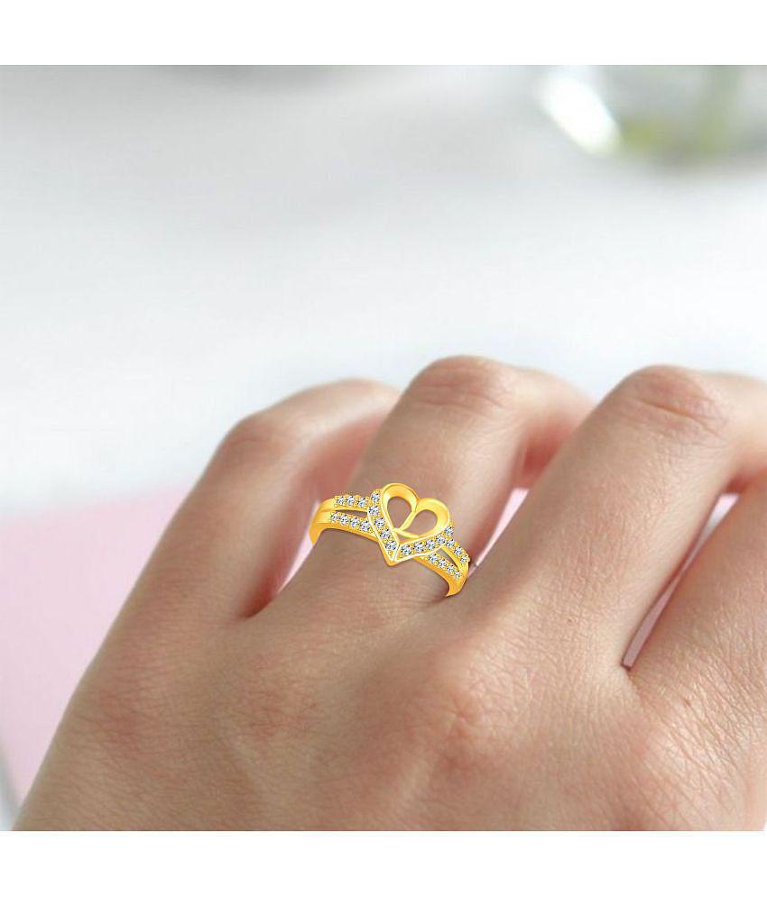 Modern Women HEER COLLECTION - Gold Rings ( Pack of 1 ) - None 2025 at ShopCircuit | ONDC