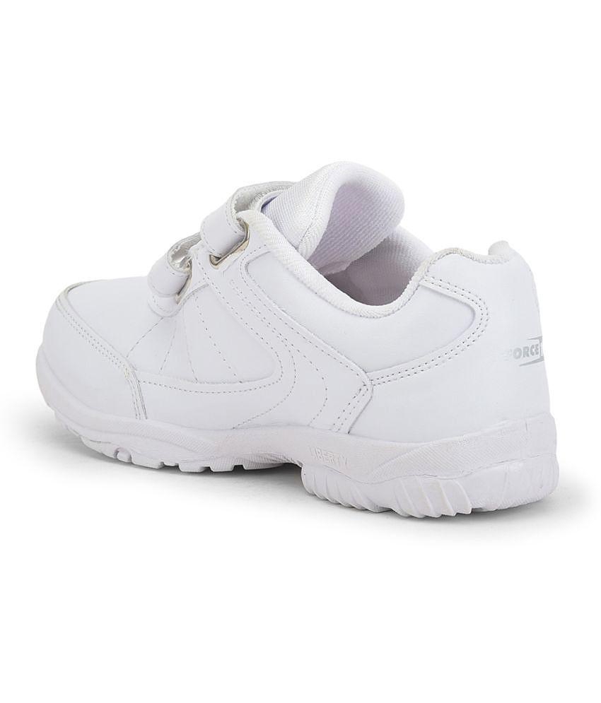 Latest Men Liberty - White Boys School Shoes ( 1 Pair ) - None 2025 at ShopCircuit | ONDC