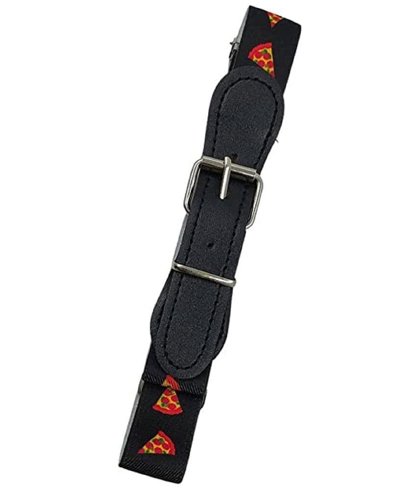 Best Men Zacharias Boy's Stretchable Printed Belt for kids (Black_1-6 Years) - None 2025 at Shop