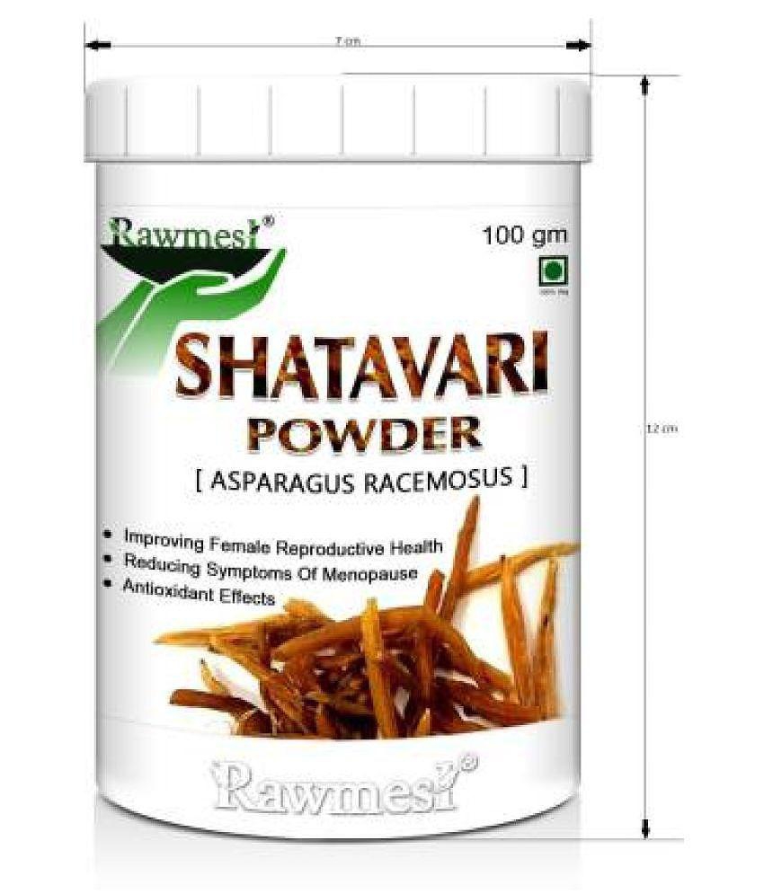 rawmest Organic Shatavari Powder   300 gm Vitamins Powder