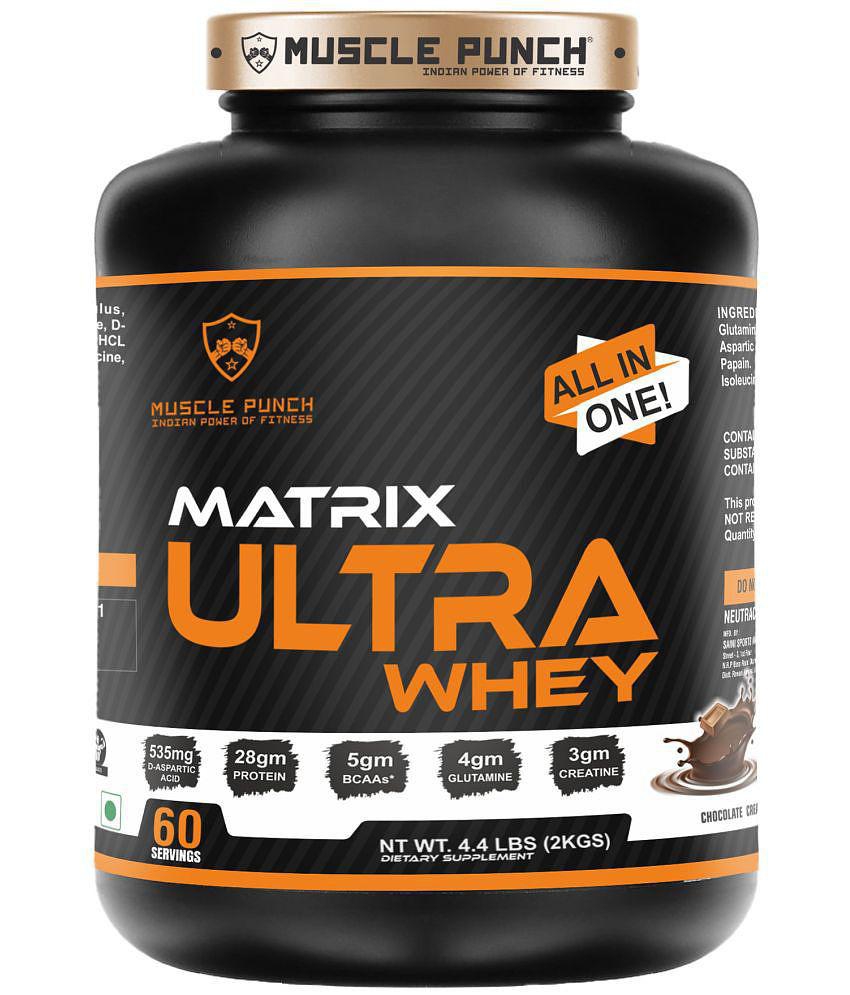 Muscle Punch | Ultra Matrix 100% Whey Isolate | Added Creatine 2 kg