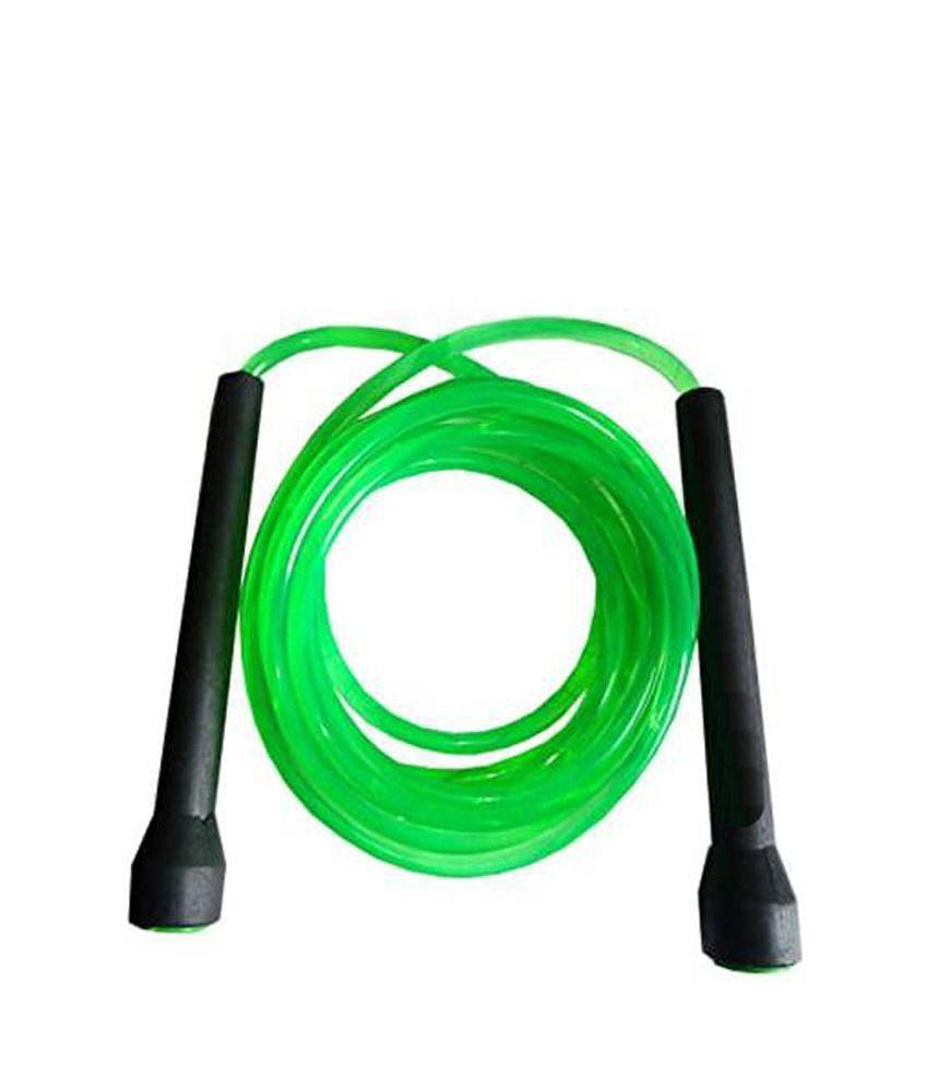 Finest Sleek Pencil Skipping Rope Gym Fitness - Green