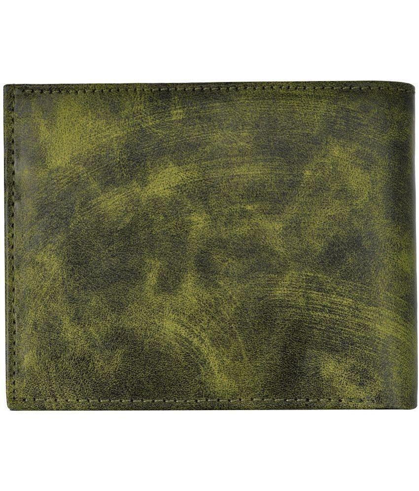 Latest Men Lorem - Green Faux Leather Mens Two Fold Wallet ( Pack of 1 ) - Green 2025 at ShopCir